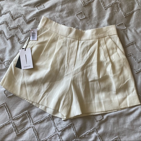 NWT Aritzia babaton pleated shorts - Picture 1 of 11